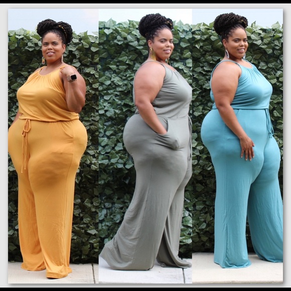 Plus Size Jumpsuit - Picture 2 of 4